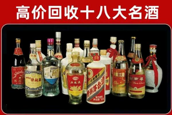 甘肃回收铁盖茅台酒